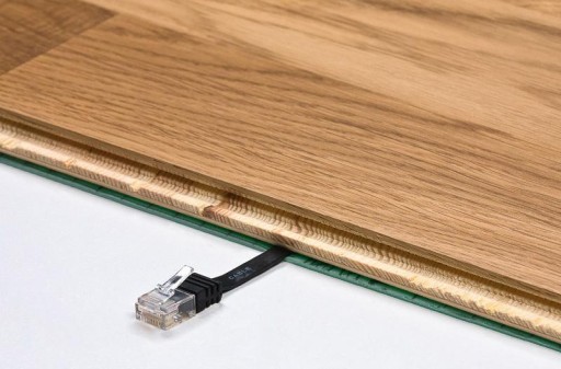 Internetový kábel 2m LAN RJ45 sieťový plochý tenký