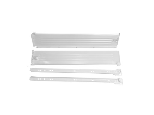 GTV METALBOX INNOVO 86/450 biela zásuvka, kovové bočnice