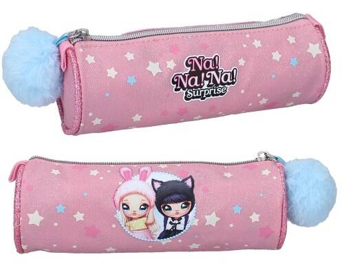 Na!Na!Na! NA NA NA NA MGA Surprise Dolls KOZMETICKÁ TAŠKA NA PUZDRO NA PERUŽKY POMPON TUBE