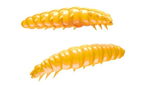 Libra Lures Lure Larva 008 Dark Yellow Bez arómy 3,5cm 1 ks.