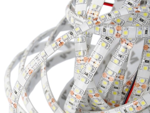 120 LED pásik 1m Vodotesný IP65 Biely TEPLÝ GÉL