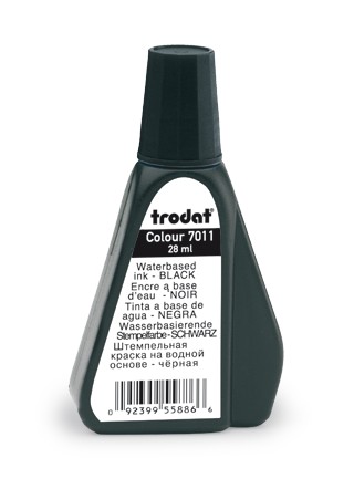 PREMIUM TRODAT 7011 atrament na pečiatky a pečiatky ČIERNA 28ml