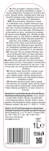 Tekutý kúpeľ s medom a extra mliekom. z aloe 1l