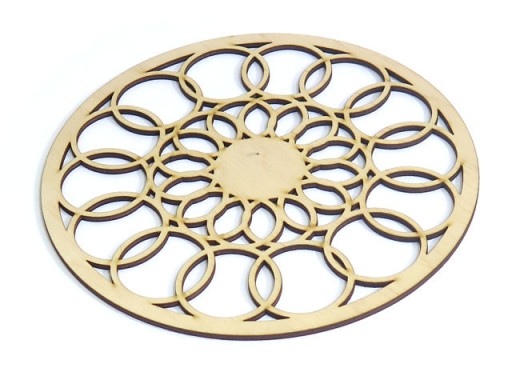 ZÁKLADNA DREAMCATCHER, OPENWORK MACRAME RING MA57
