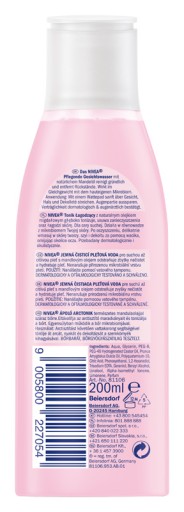 NIVEA upokojujúce pleťové tonikum pre suchú pleť 200 ml