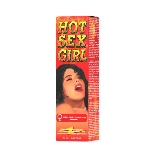 Dámske stimulačné kvapky - Hot Sex Girl 20 ml