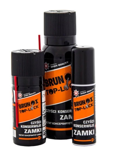 Brunox Top Lock pre vložkové zámky visiacich zámkov 100 ml