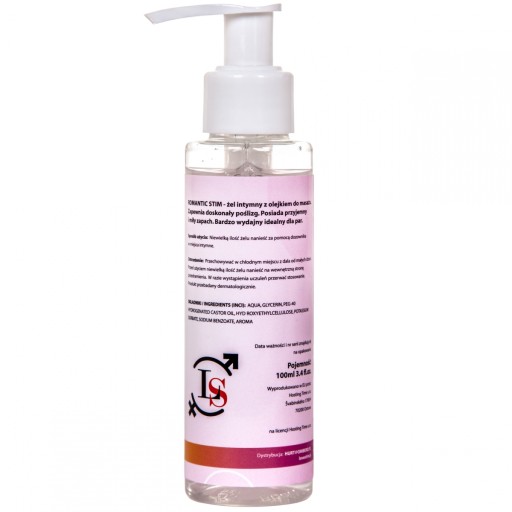 ROMANTIC STIM 100ml MASÁŽNY OLEJ A lubrikant W