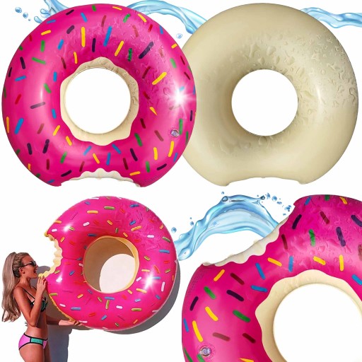 DONUT NAFUKOVACIE KOLESO NA PLÁVANIE, MATRAC DONUT XL