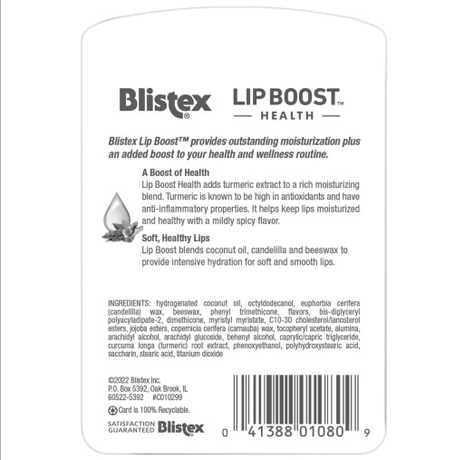 Lip Boost Health Blistex hydratačný rúž