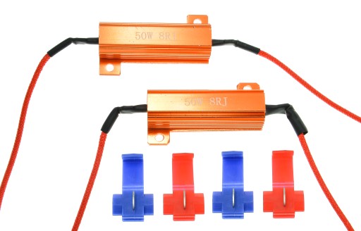 Can Bus Resistor 50W 8 ohm Rezistor LED CANBUS Noise Filter