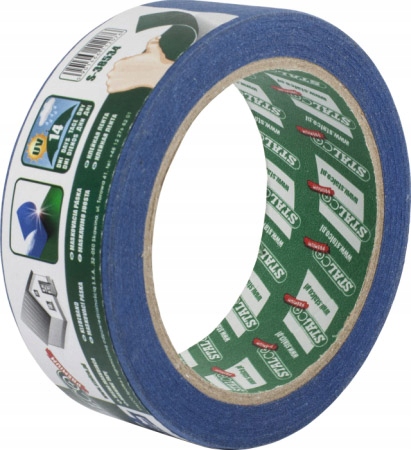 Modrá maskovacia maskovacia páska 48mm x 50m papier BLUE Stalco S-38546
