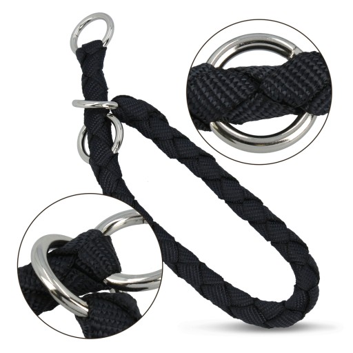 Obojok Cavo, S: 25–31 cm/Ø 12 mm, čierny
