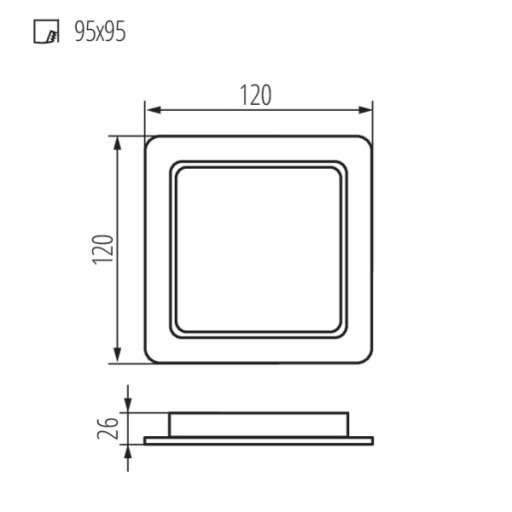 Stojanové svietidlo Kanlux TAVO DL LED 9W-NW