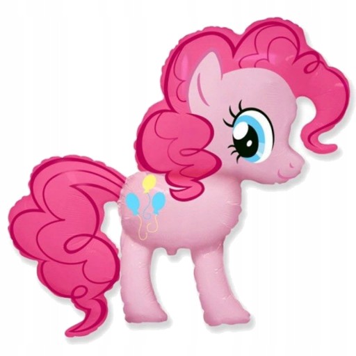 Fóliový BALÓN Poník PINKIE PIE Poník BIRTHDAY Party