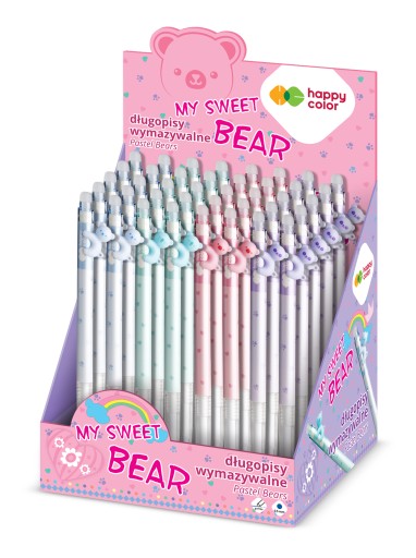 Náplň do pera Happy Color Pastel Bears modrá typ C