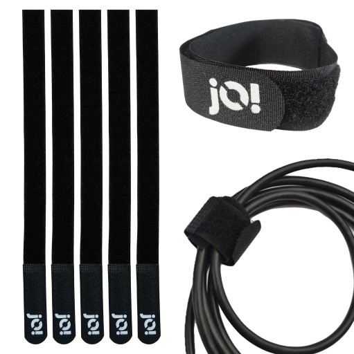 ORGANIZÁTOR Svorky na suchý zips, pevný suchý zips na upevnenie, 5 ks