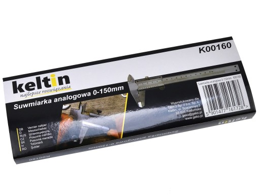 TRADIČNÉ ANALOGOVÉ STRMEŇKY 150 mm RUČNÉ PÚZDRO ALUMINIUM NONIUS