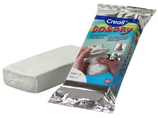 Modelovacia hmota CREALL DO & DRY WHITE Flexibilná a mäkká modelovacia hmota