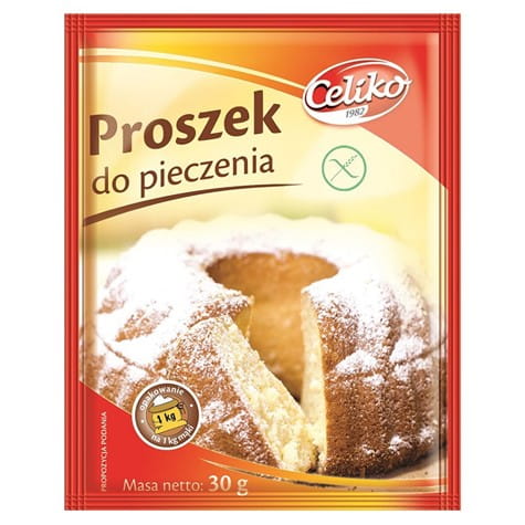 Bezlepkový prášok do pečiva 30g - Celiko