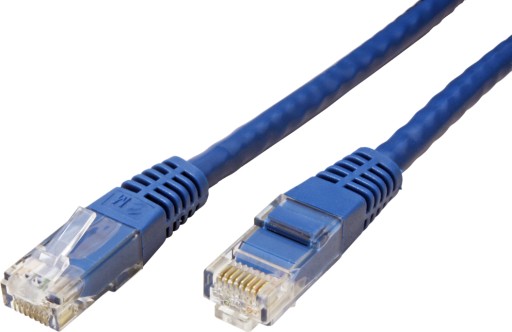 LAN UTP Cat 6 sieťový kábel, krútená dvojlinka RJ45, 5 m