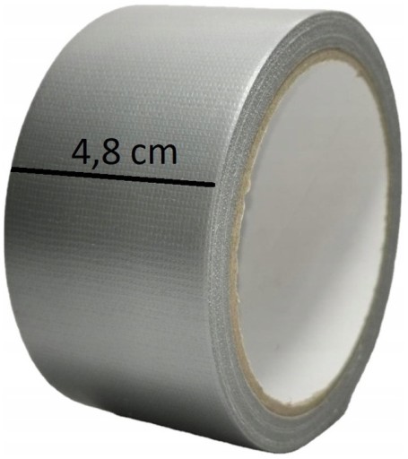 VEĽMI PEVNÁ VYSTUŽENÁ LEPIACE PÁSKA SIVÁ 48mm