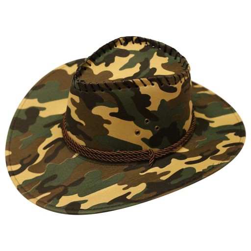 CAMO VOJENSKÝ KOVBOJSKÝ RYBÁRSKY ČIAPOK 10-16L