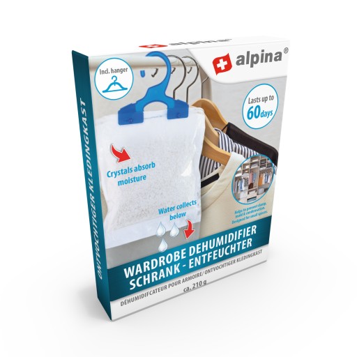 ZÁvesný absorbér vlhkosti ALPINA 210G