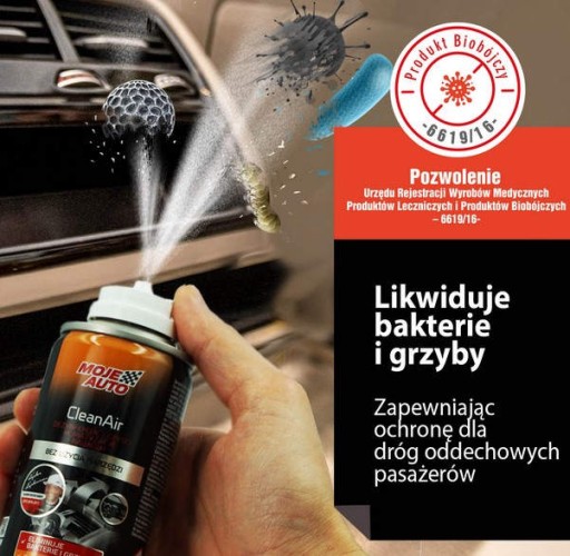 MA CleanAir Refresh klimatizácia a vetracie otvory 19-595
