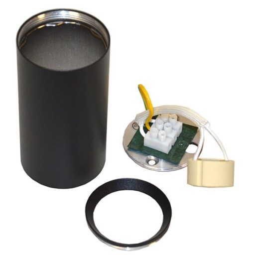 PRIVRCHOVÁ MINI TUBE lampa 55x100 čierna GU10 LED