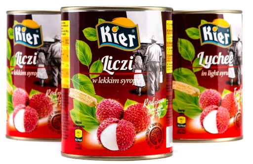 Liči v light sirupe - lahodné ovocie z Číny