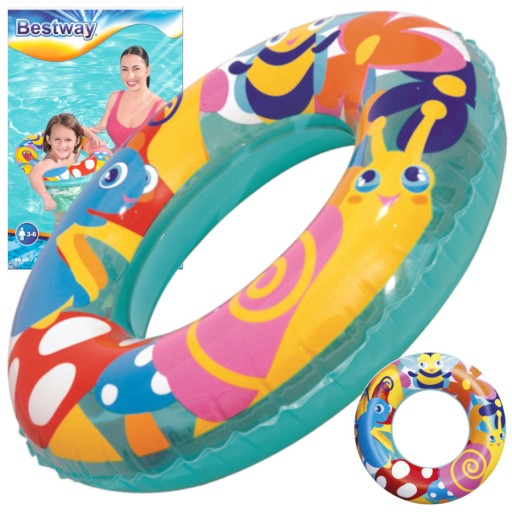 Vodný nafukovací kruh pre deti 3-6 rokov Bestway 36013 kruh 56cm