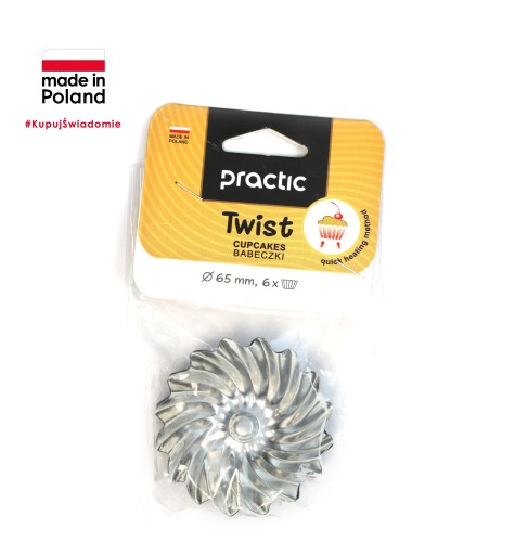FORMY NA MALENIE 6 ks TWIST 65 mm KOV