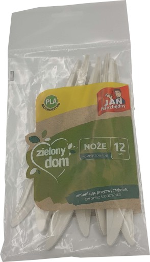 JN Zielony Dom KOMPOSTOVATEĽNÉ nože 12 ks