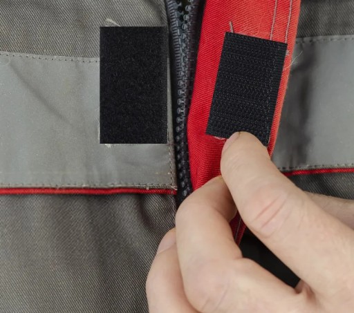 LuxTextil VELCRO PÁSKA SILNÁ NA ŠITIE 25 mm SADA 2 STRAN ČIERNA 1 meter