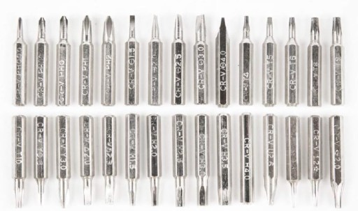 SADA PRESNÝCH SKRUTKOVAČOV TORX SKRUTKOVAČE 32V1