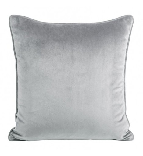 VELÚROVÝ OBLIEC NA VANKÚŠ, NÁMORNÍCKA MODRÁ STRIEBORNÁ 40X40 EURO FRINS