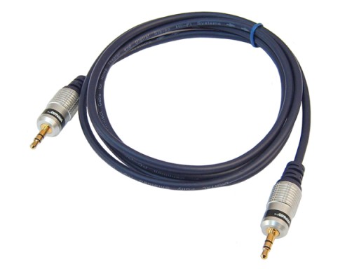 JACK kábel 3,5 mm 3P TRS stereo zástrčka VITALCO 1,5 m