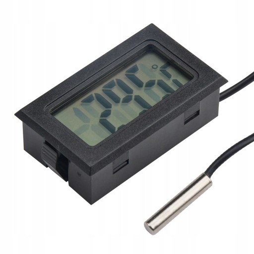 PRESNÝ ELEKTRONICKÝ DIGITÁLNY TEPLOMER SO SONDOU + PREHĽADNÝ DISPLEJ