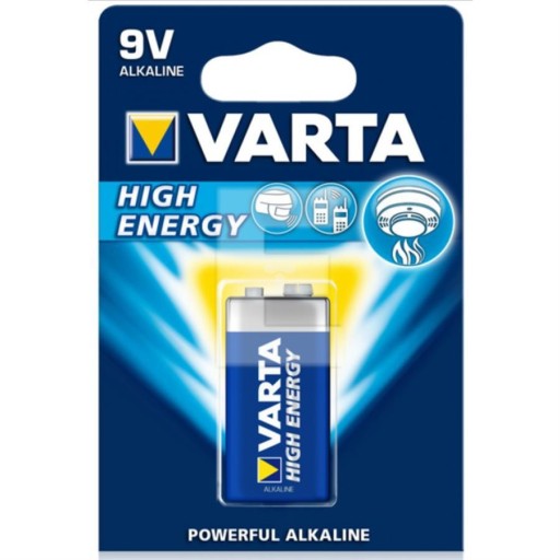 VARTA 6LR61 1BL LONGLIFE POWER ALKAIC (4922) 9V