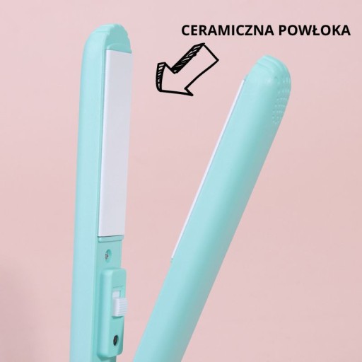 MINI ŽEHLOVAČKA NA VLASY kulma na vlasy TURISTICKÁ KERAMICKÁ MALÉ 2V1 + PÚDRO