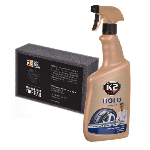 BOLD 770 K2 sprej na pneumatiky - 700ml