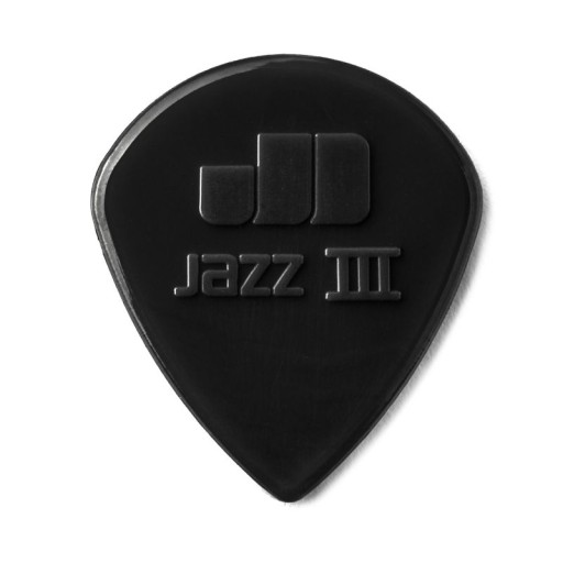 DUNLOP NYLON JAZZ III Black gitarové trsátko 1,38 mm