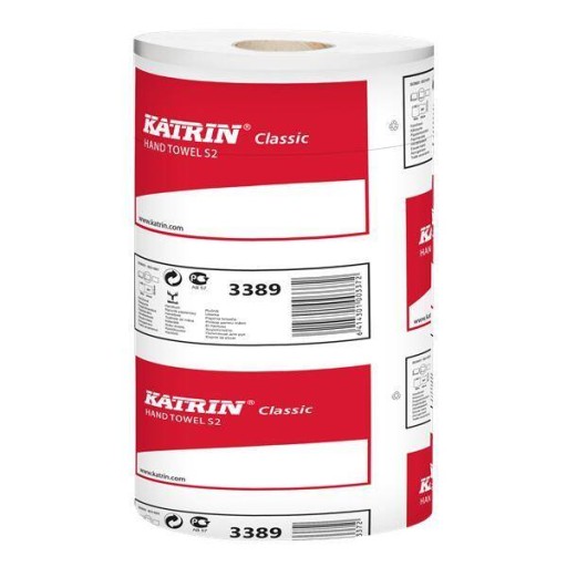 KATRIN Classic S 2 UTERÁK PAPIEROVÝ 75 m BIELY NASÁVACÍ 2 VRST.