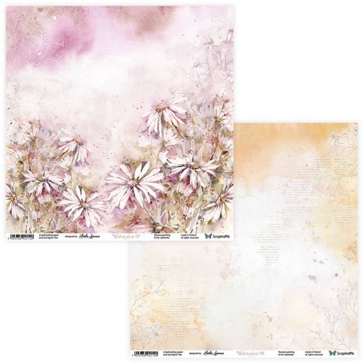 SADA SCRAPBOOKING PAPIERA 30x30 - ScrapAndMe - Akvarely
