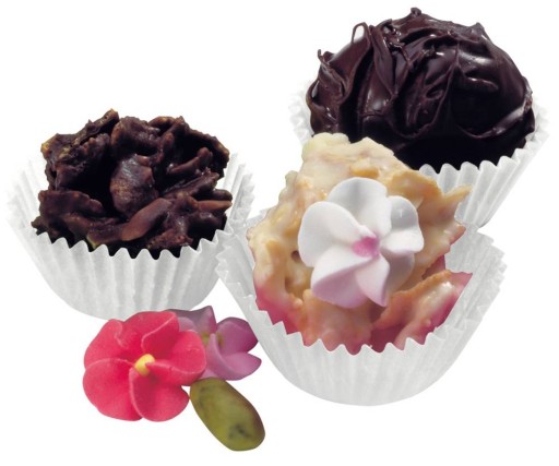 Papierové košíčky na mini pralinkové muffiny, 100 kusov, ZENKER 3,5CM