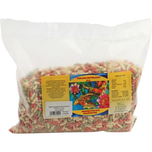 Krmivo pre rybníčky KOI Sticks Mix 3L vrecko