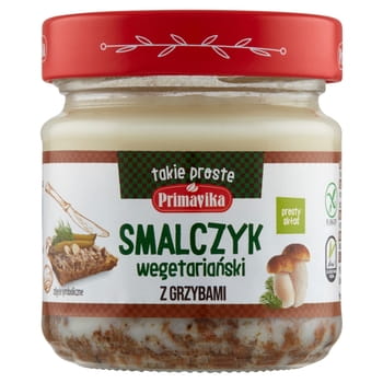 Masť vegetariánska s hubami Primavika 160g