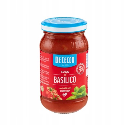 De Cecco Sugo Basilico paradajková omáčka s bazalkou 200g