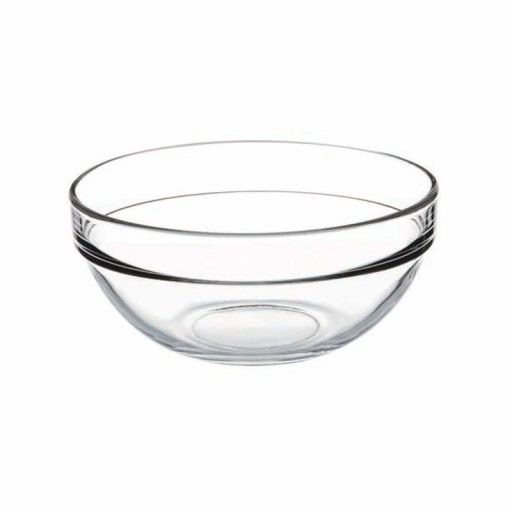 Sklenená miska na kyseliny, sérum, masážne masky, 6 cm